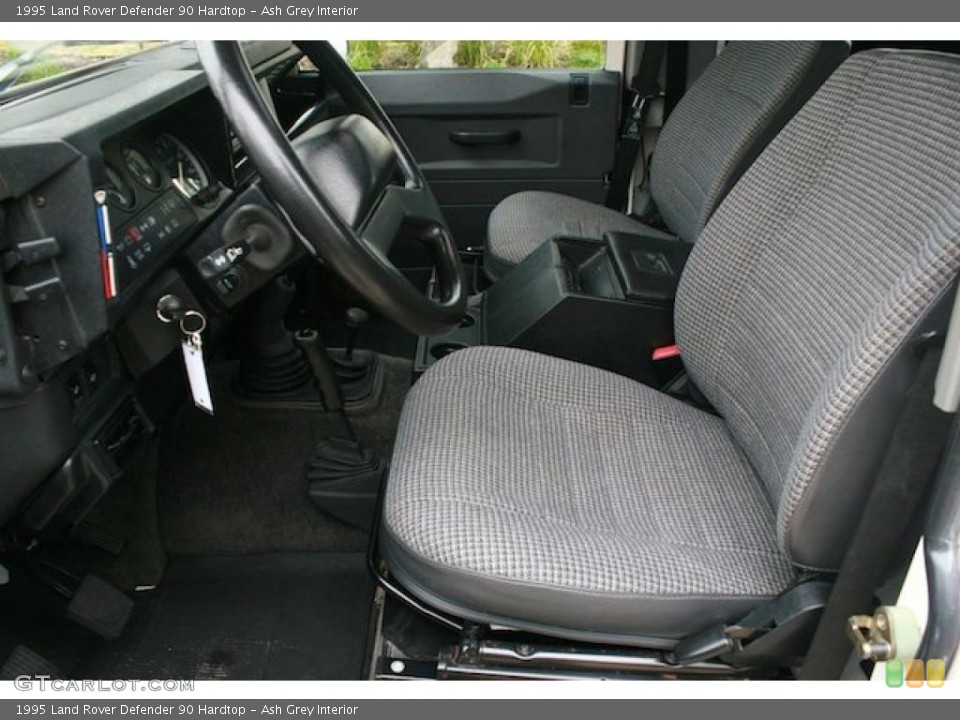 Ash Grey Interior Photo for the 1995 Land Rover Defender 90 Hardtop #42826554