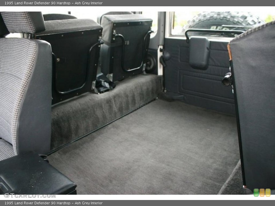 Ash Grey Interior Photo for the 1995 Land Rover Defender 90 Hardtop #42826562