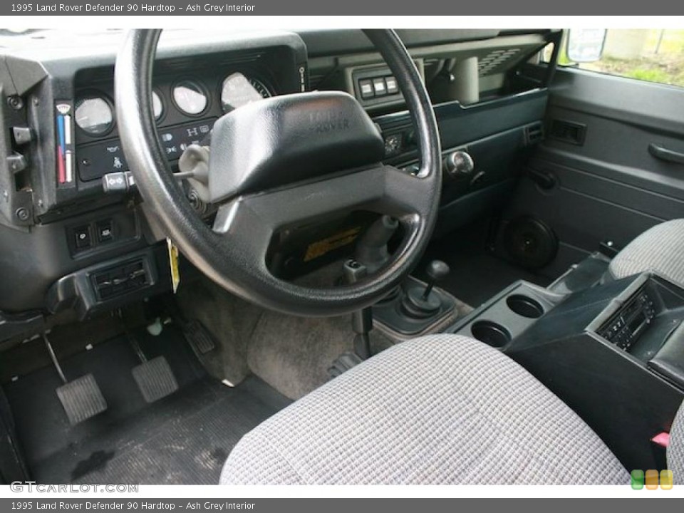 Ash Grey Interior Photo for the 1995 Land Rover Defender 90 Hardtop #42826727
