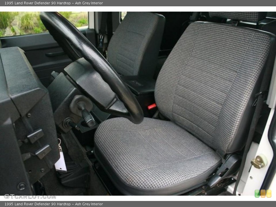 Ash Grey Interior Photo for the 1995 Land Rover Defender 90 Hardtop #42826766