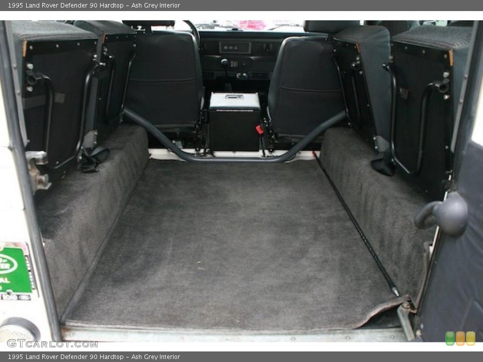 Ash Grey Interior Trunk for the 1995 Land Rover Defender 90 Hardtop #42826780