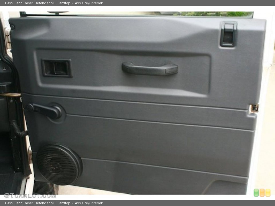 Ash Grey Interior Door Panel for the 1995 Land Rover Defender 90 Hardtop #42827078