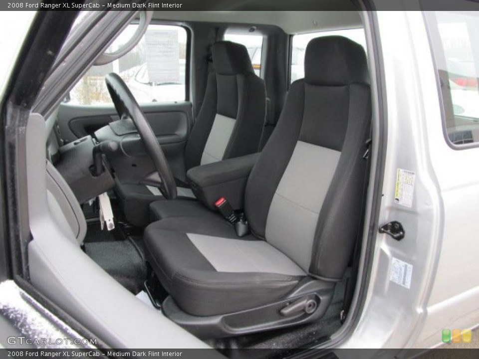 Medium Dark Flint Interior Photo for the 2008 Ford Ranger XL SuperCab #42827926