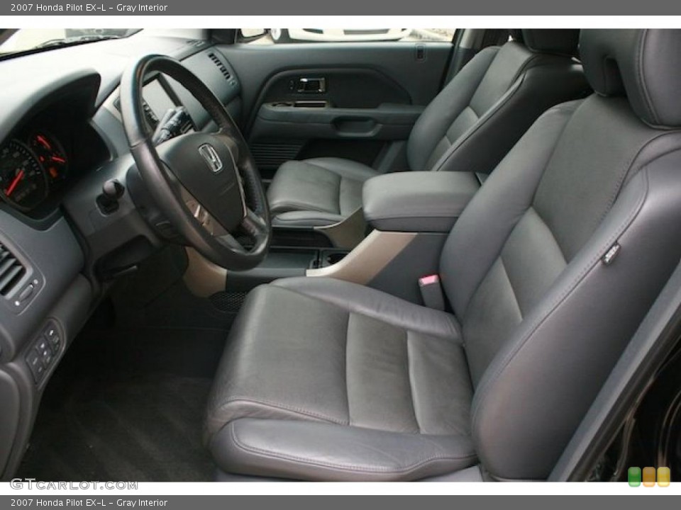 Gray Interior Photo for the 2007 Honda Pilot EX-L #42828242