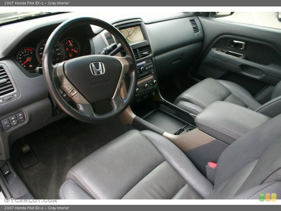 Gray Interior Prime Interior for the 2007 Honda Pilot EX-L #42828462