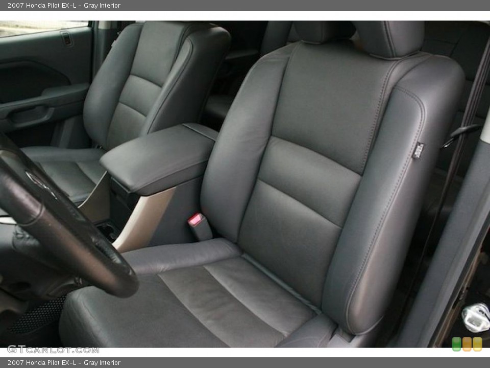 Gray Interior Photo for the 2007 Honda Pilot EX-L #42828546
