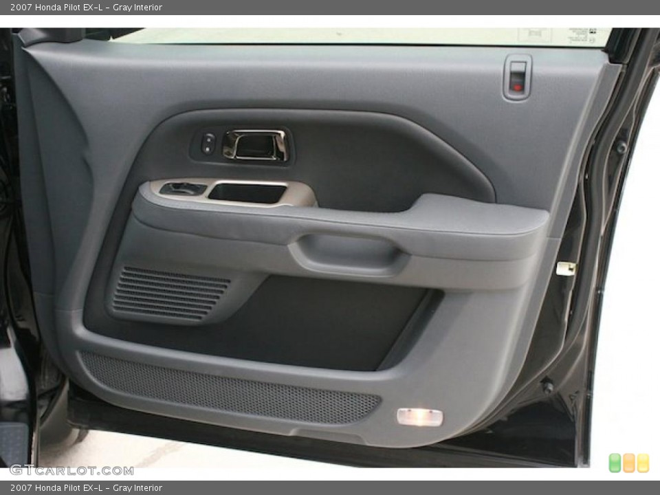 Gray Interior Door Panel for the 2007 Honda Pilot EX-L #42828901