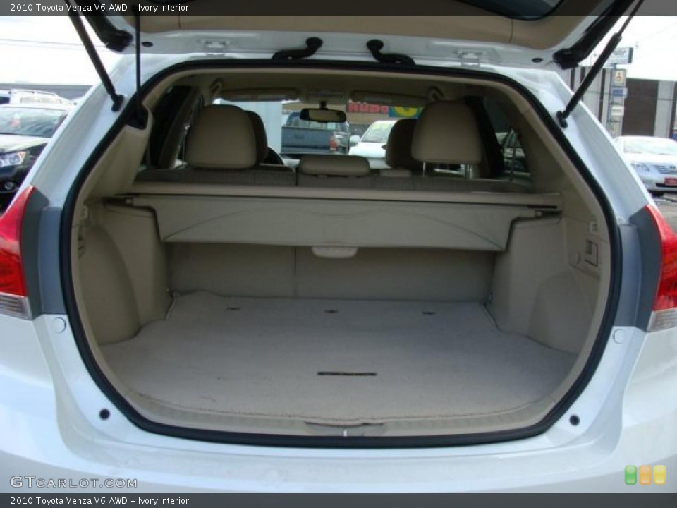 Ivory Interior Trunk for the 2010 Toyota Venza V6 AWD #42830118