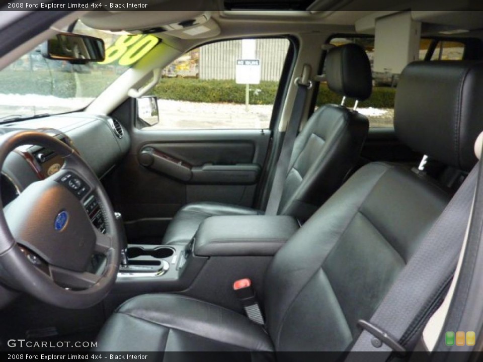Black Interior Photo for the 2008 Ford Explorer Limited 4x4 #42831534