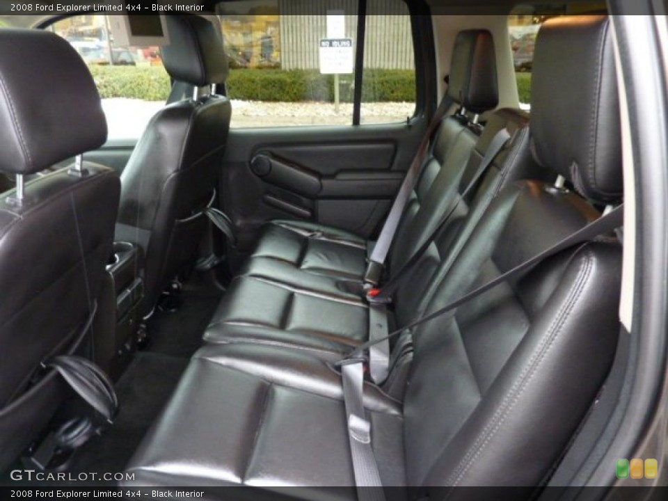 Black Interior Photo for the 2008 Ford Explorer Limited 4x4 #42831598