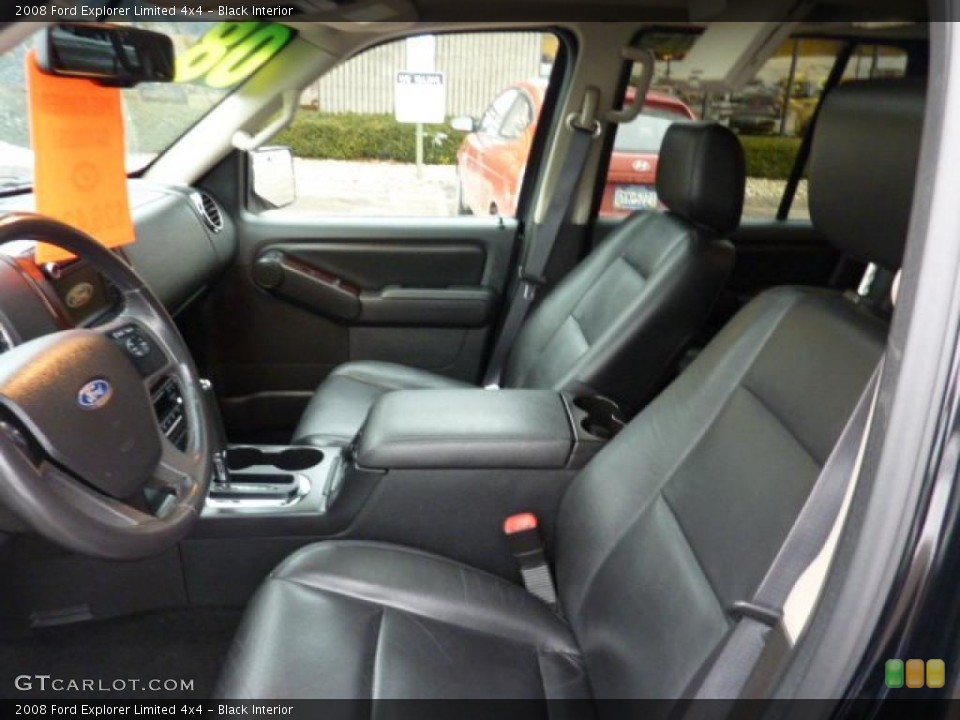 Black Interior Photo for the 2008 Ford Explorer Limited 4x4 #42833646