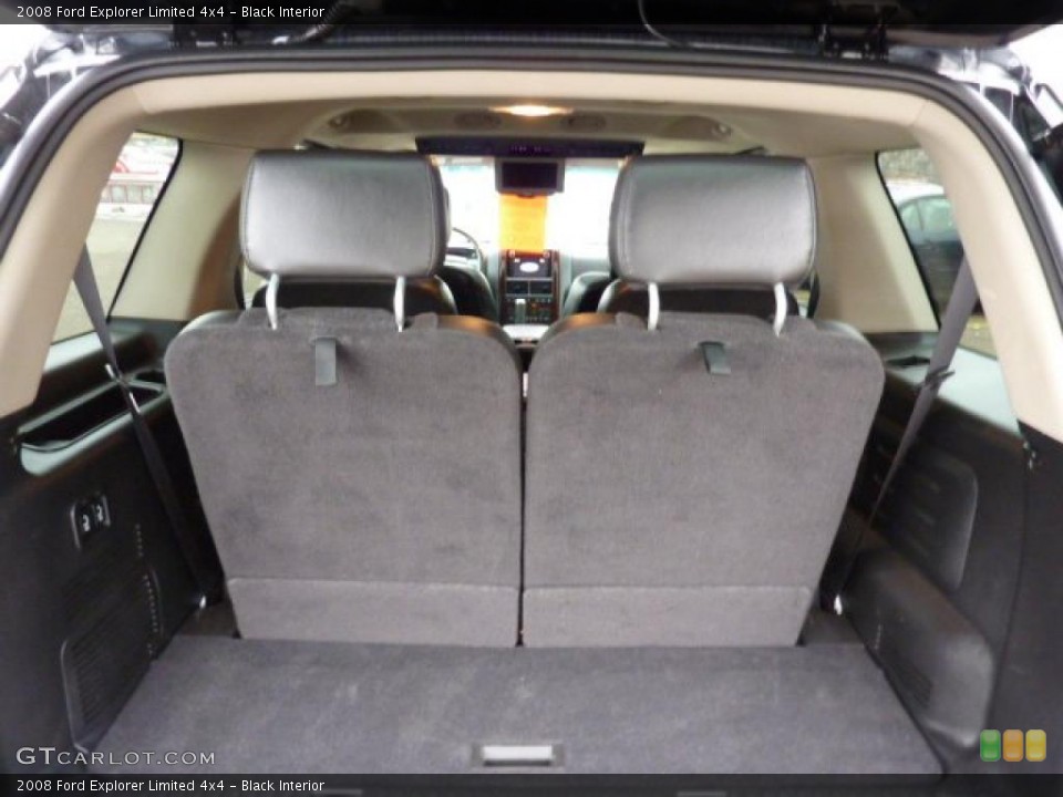 Black Interior Trunk for the 2008 Ford Explorer Limited 4x4 #42833730