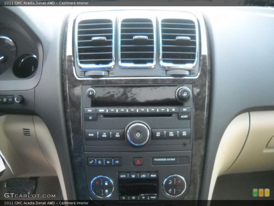 Cashmere Interior Controls for the 2011 GMC Acadia Denali AWD #42833954
