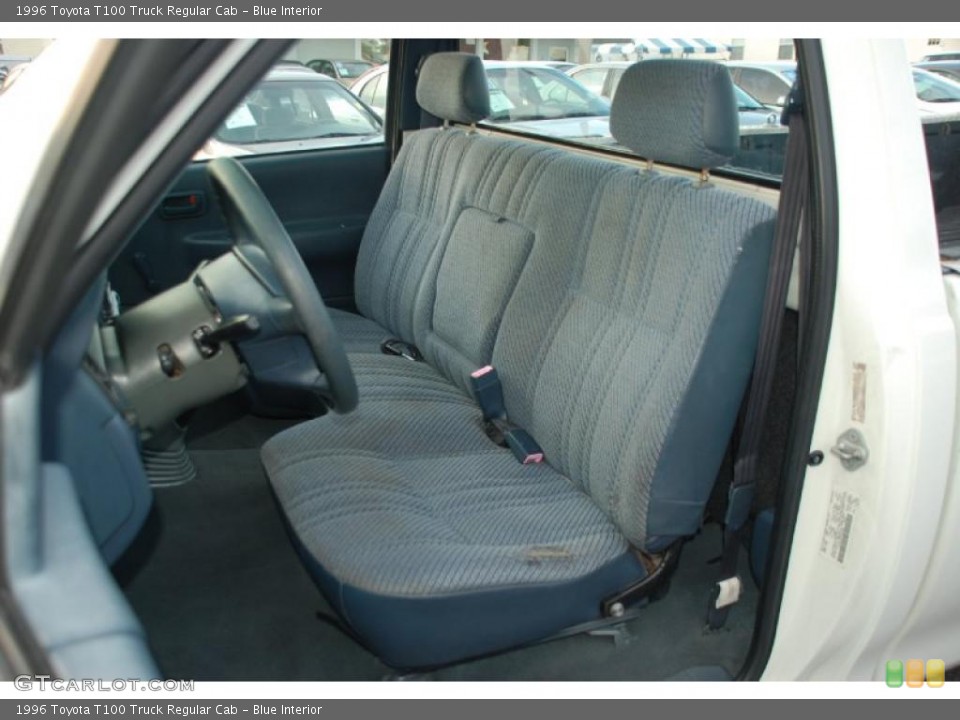 Blue Interior Photo for the 1996 Toyota T100 Truck Regular Cab #42841502