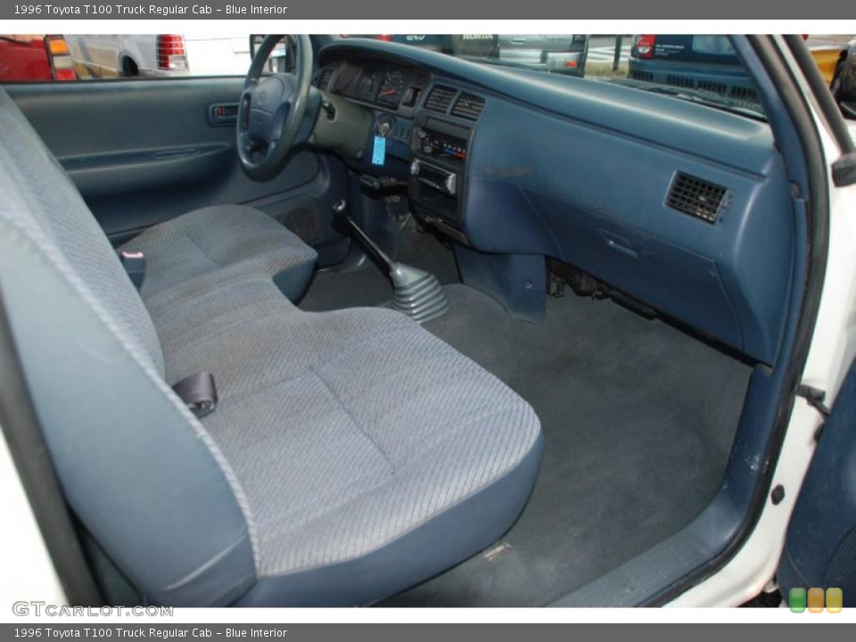 Blue Interior Photo for the 1996 Toyota T100 Truck Regular Cab #42841550
