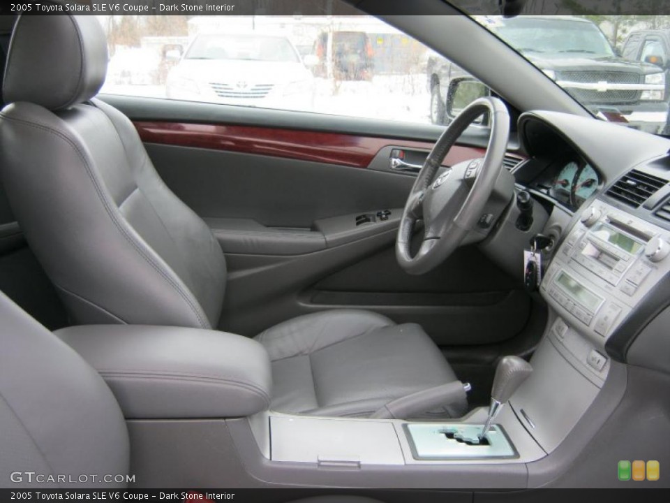 Dark Stone Interior Photo for the 2005 Toyota Solara SLE V6 Coupe #42849917