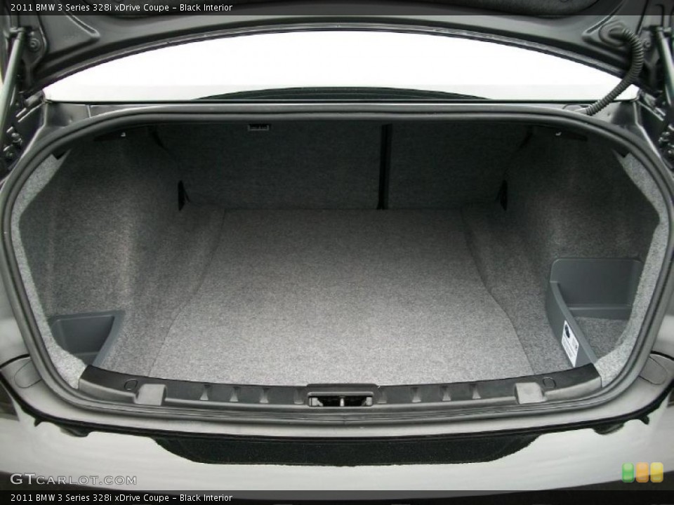 Black Interior Trunk for the 2011 BMW 3 Series 328i xDrive Coupe #42850410