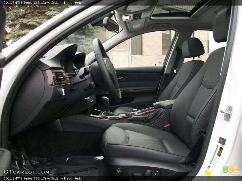 Black Interior Photo for the 2011 BMW 3 Series 328i xDrive Sedan #42850810