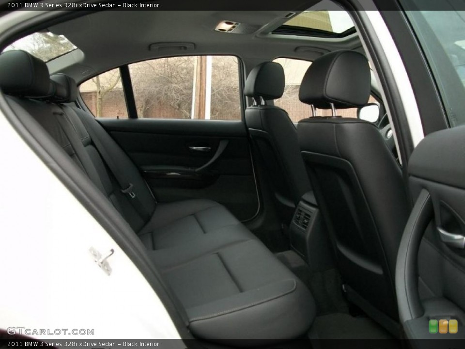 Black Interior Photo for the 2011 BMW 3 Series 328i xDrive Sedan #42851030