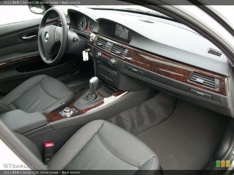 Black Interior Photo for the 2011 BMW 3 Series 328i xDrive Sedan #42851062