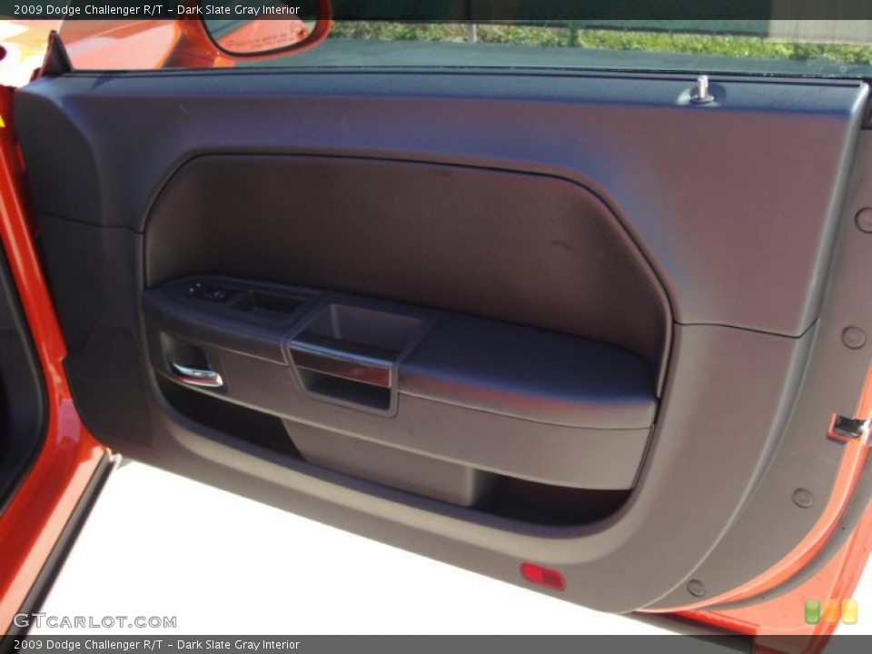 Dark Slate Gray Interior Door Panel for the 2009 Dodge Challenger R/T #42857602
