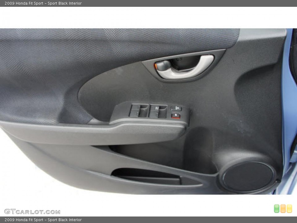 Sport Black Interior Door Panel for the 2009 Honda Fit Sport #42862606