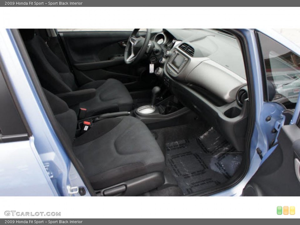Sport Black Interior Photo for the 2009 Honda Fit Sport #42862642