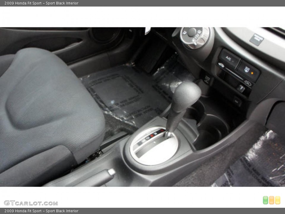 Sport Black Interior Transmission for the 2009 Honda Fit Sport #42862698