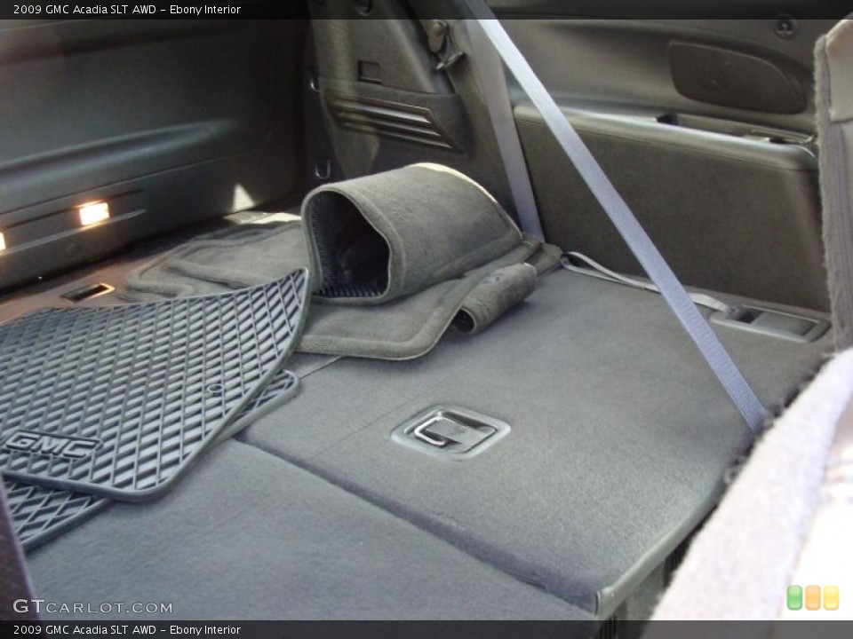 Ebony Interior Trunk for the 2009 GMC Acadia SLT AWD #42863798