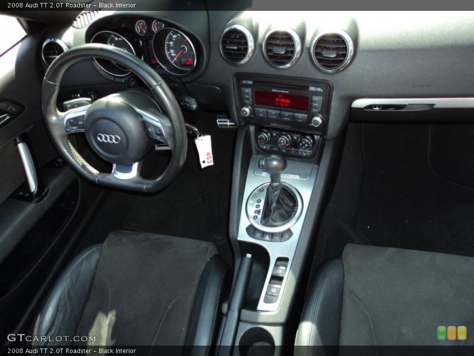 Black Interior Dashboard for the 2008 Audi TT 2.0T Roadster #42867762