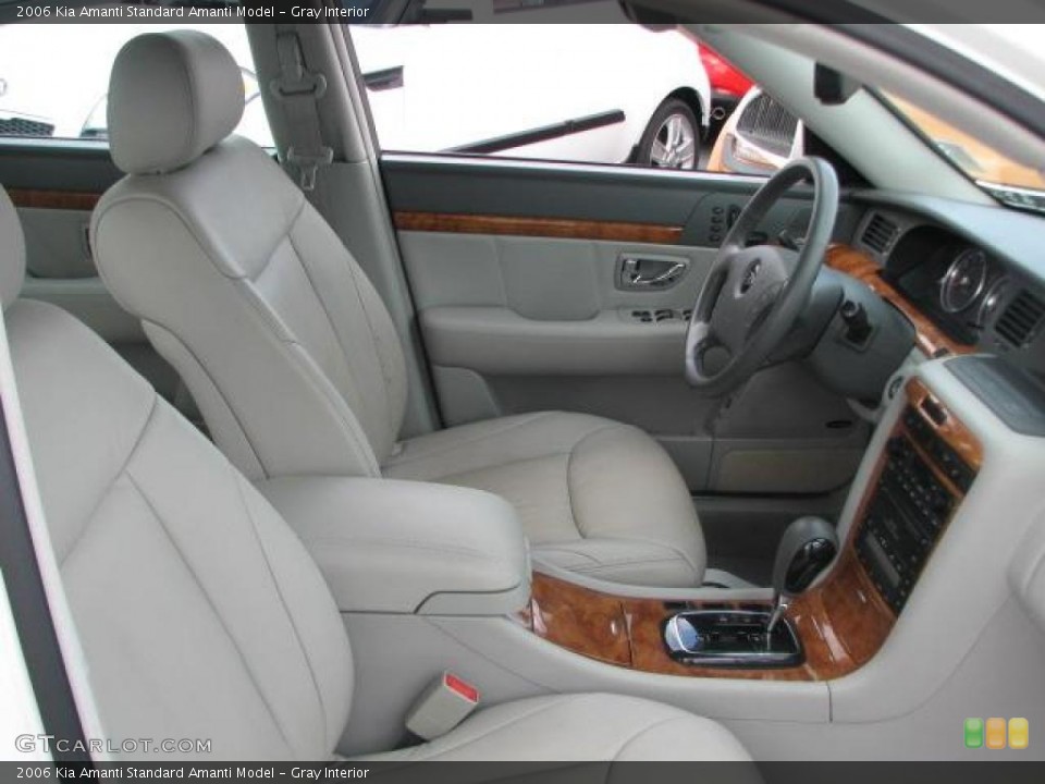 Gray Interior Photo for the 2006 Kia Amanti  #42868926