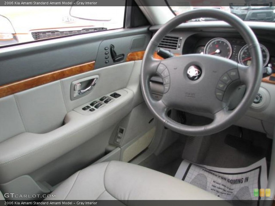 Gray Interior Photo for the 2006 Kia Amanti  #42868982