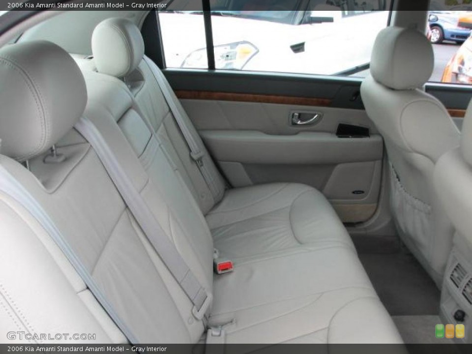 Gray Interior Photo for the 2006 Kia Amanti  #42868994
