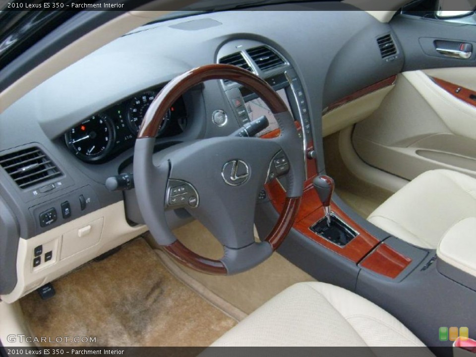 Parchment Interior Prime Interior for the 2010 Lexus ES 350 #42870194