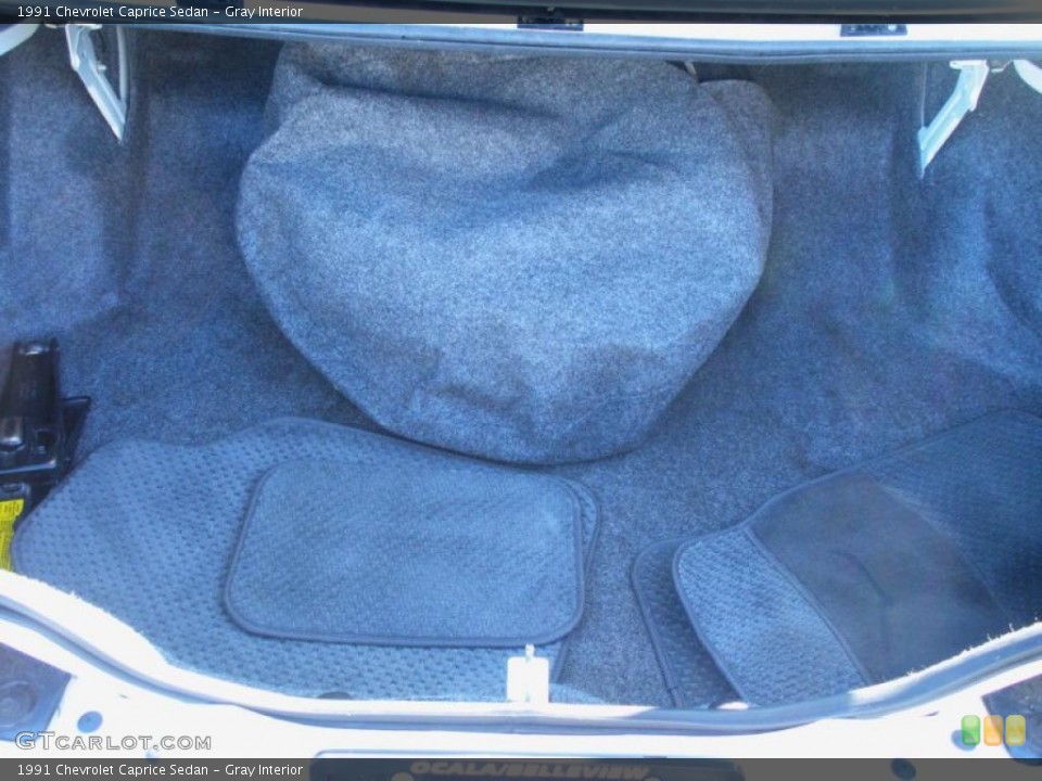 Gray Interior Trunk for the 1991 Chevrolet Caprice Sedan #42875683