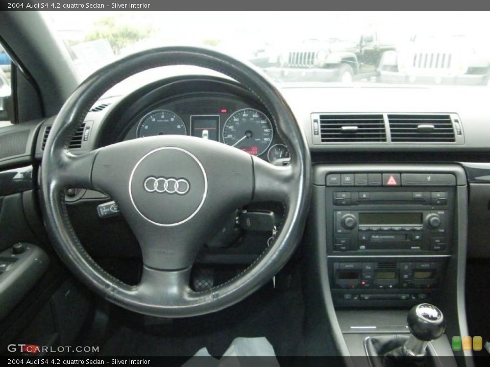 Silver Interior Dashboard for the 2004 Audi S4 4.2 quattro Sedan #42878567