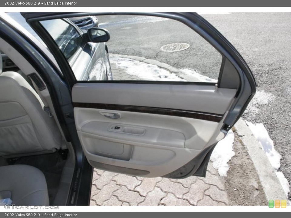 Sand Beige Interior Door Panel for the 2002 Volvo S80 2.9 #42880904