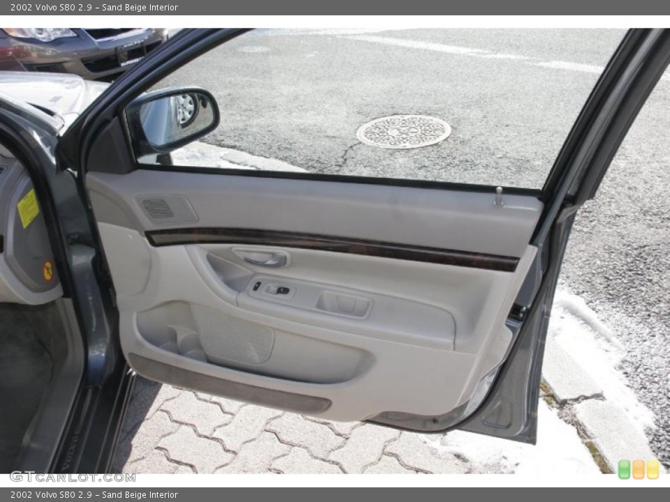 Sand Beige Interior Door Panel for the 2002 Volvo S80 2.9 #42880918