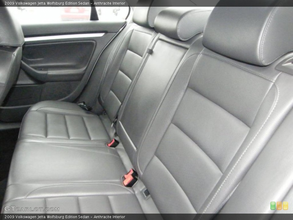 Anthracite Interior Photo for the 2009 Volkswagen Jetta Wolfsburg Edition Sedan #42882504