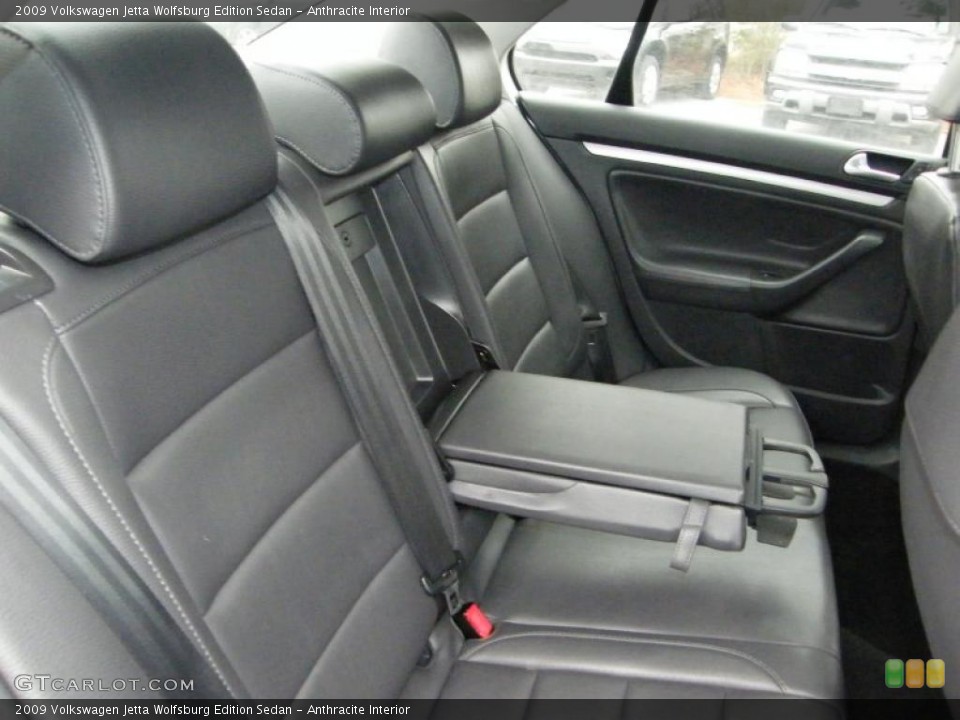 Anthracite Interior Photo for the 2009 Volkswagen Jetta Wolfsburg Edition Sedan #42882572