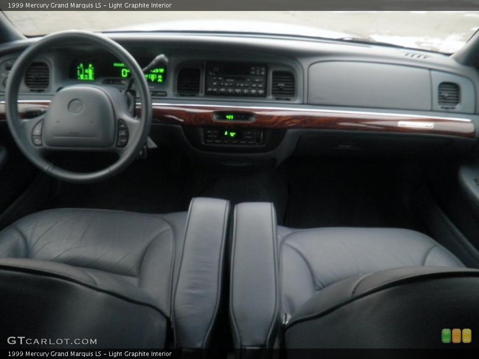 Light Graphite Interior Dashboard for the 1999 Mercury Grand Marquis LS #42883156