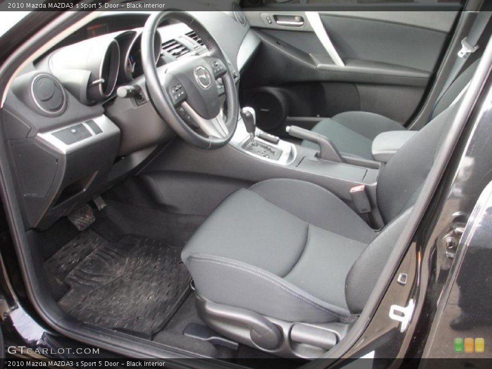 Black Interior Photo for the 2010 Mazda MAZDA3 s Sport 5 Door #42888561