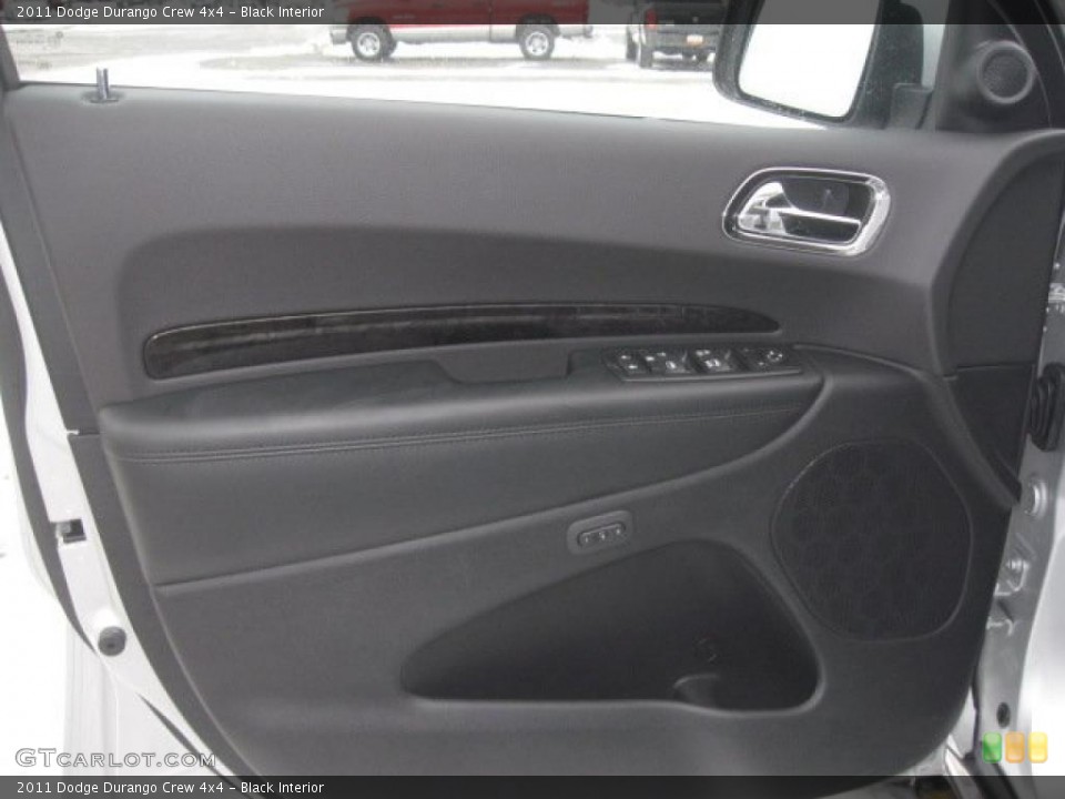 Black Interior Door Panel for the 2011 Dodge Durango Crew 4x4 #42889525