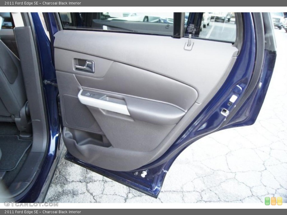 Charcoal Black Interior Door Panel for the 2011 Ford Edge SE #42889585