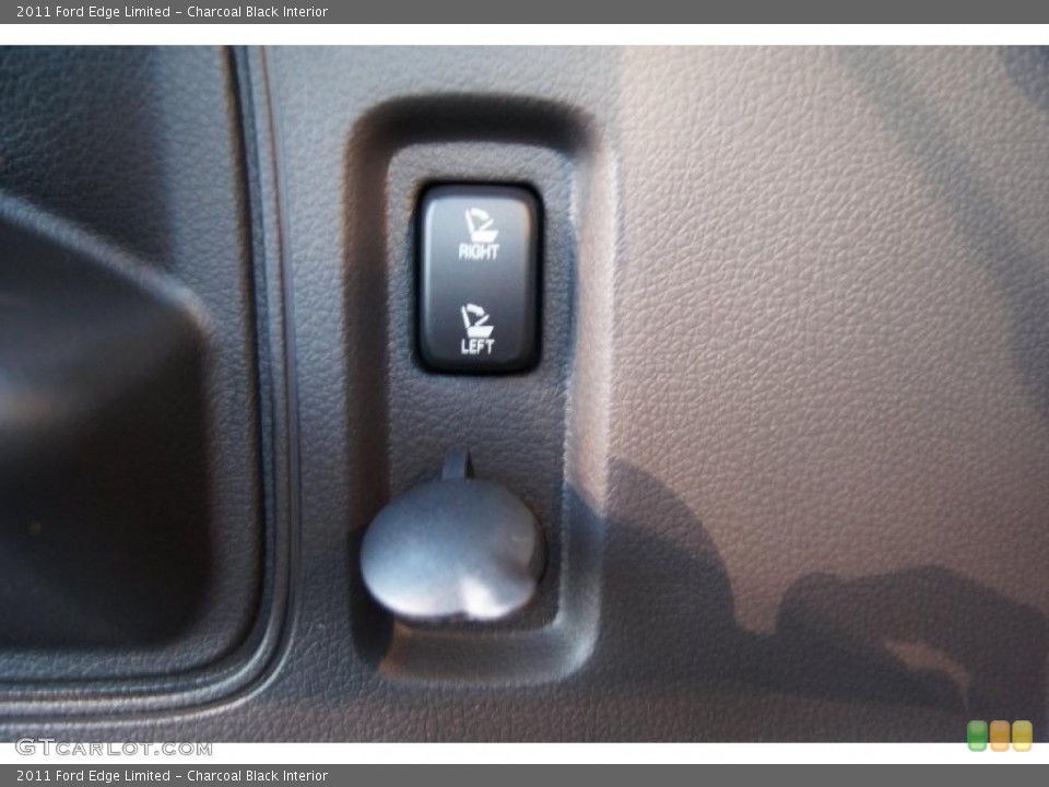 Charcoal Black Interior Controls for the 2011 Ford Edge Limited #42890205