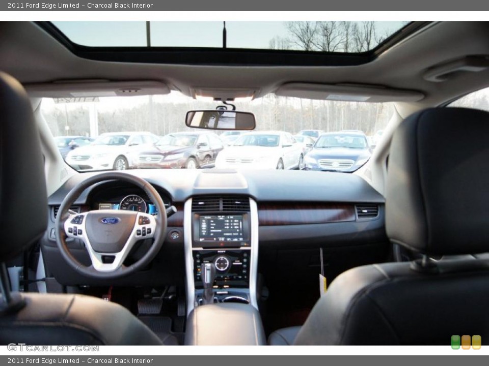 Charcoal Black Interior Dashboard for the 2011 Ford Edge Limited #42890398