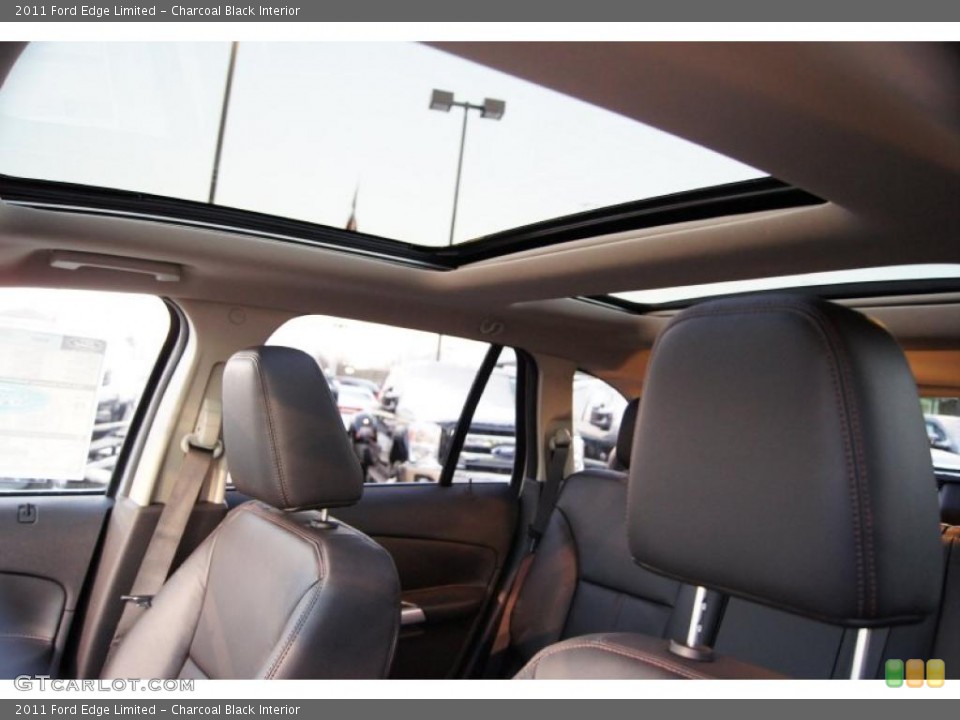 Charcoal Black Interior Sunroof for the 2011 Ford Edge Limited #42890473
