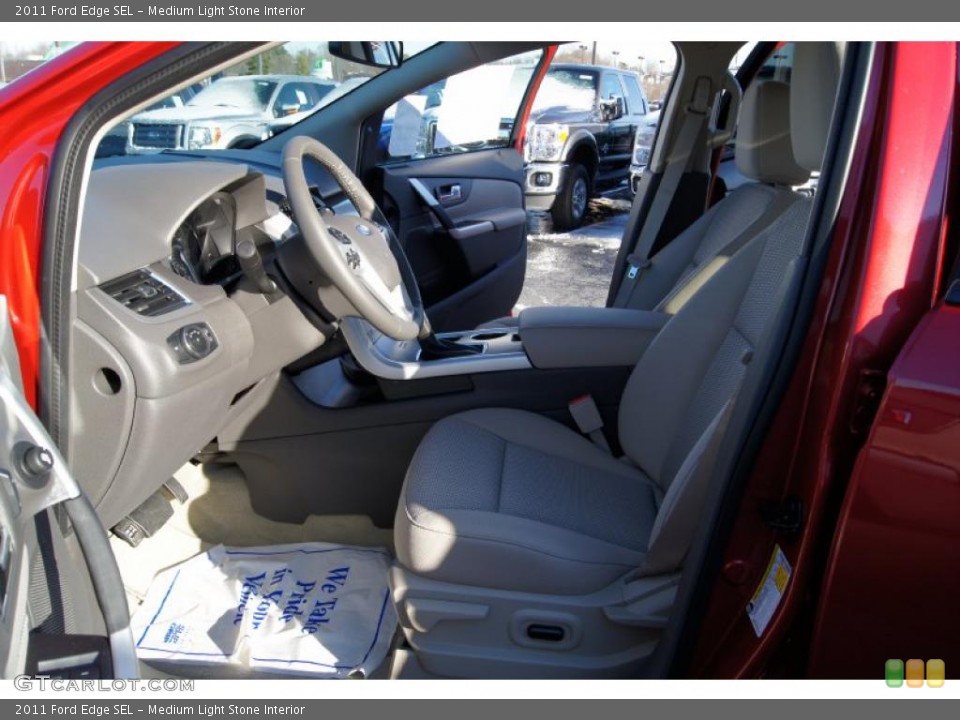 Medium Light Stone Interior Photo for the 2011 Ford Edge SEL #42891521