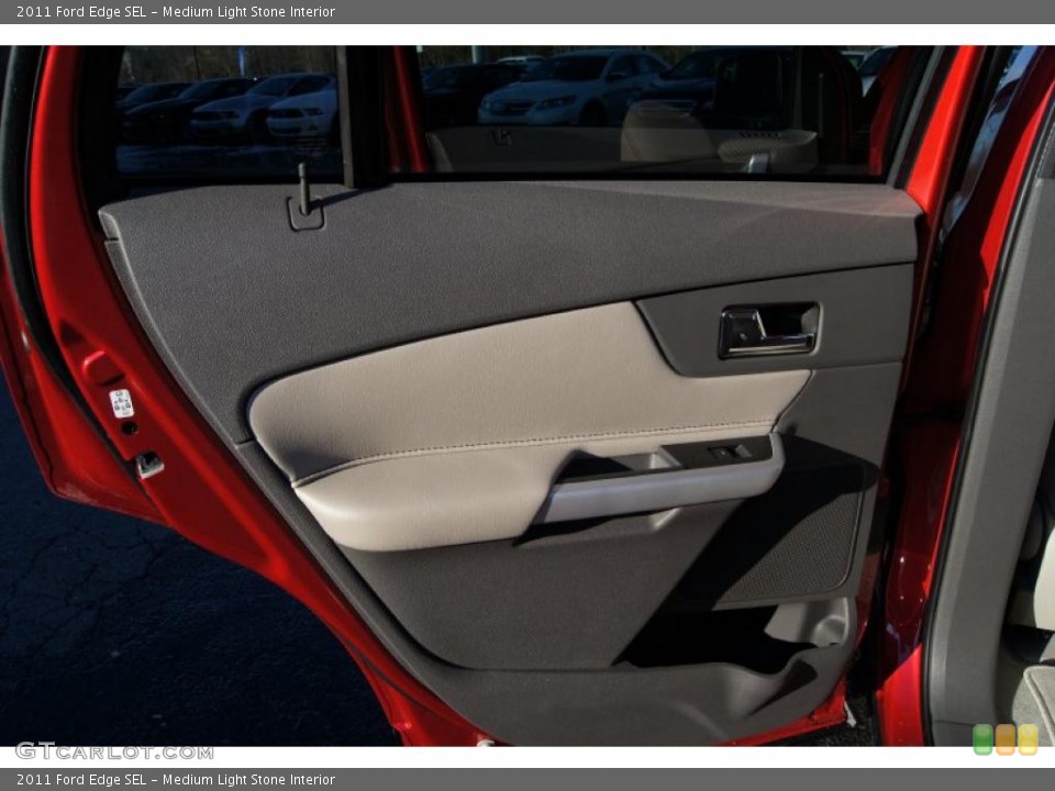 Medium Light Stone Interior Door Panel for the 2011 Ford Edge SEL #42891537