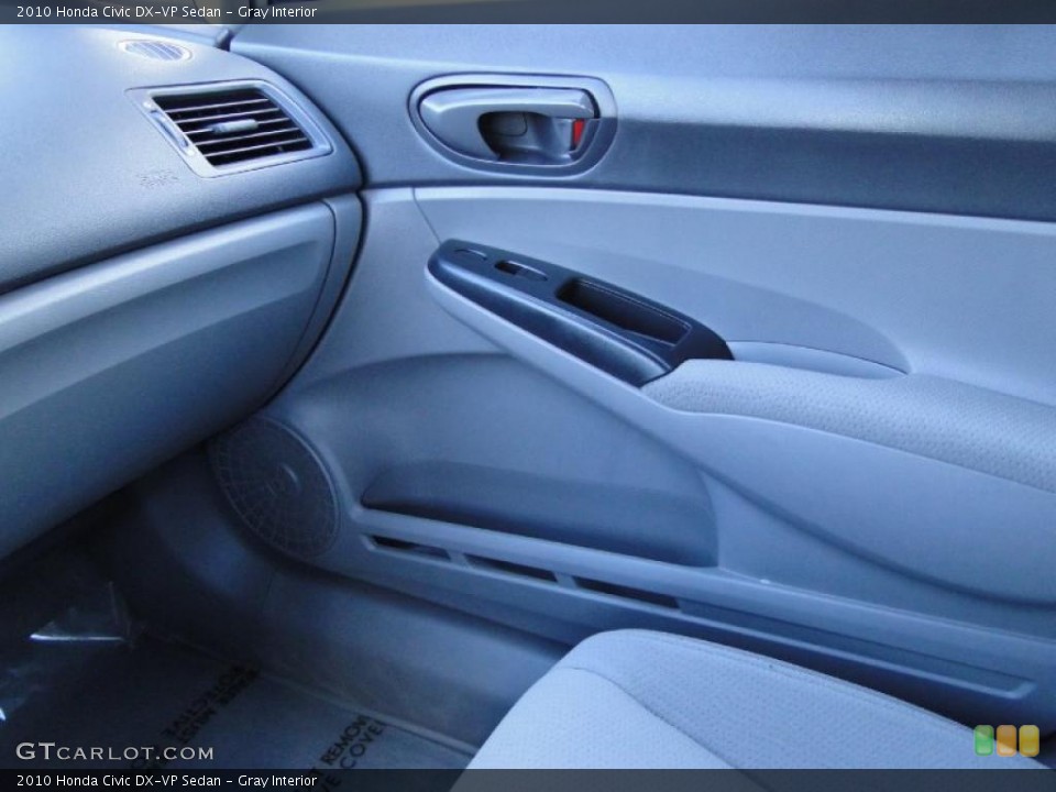Gray Interior Photo for the 2010 Honda Civic DX-VP Sedan #42898353